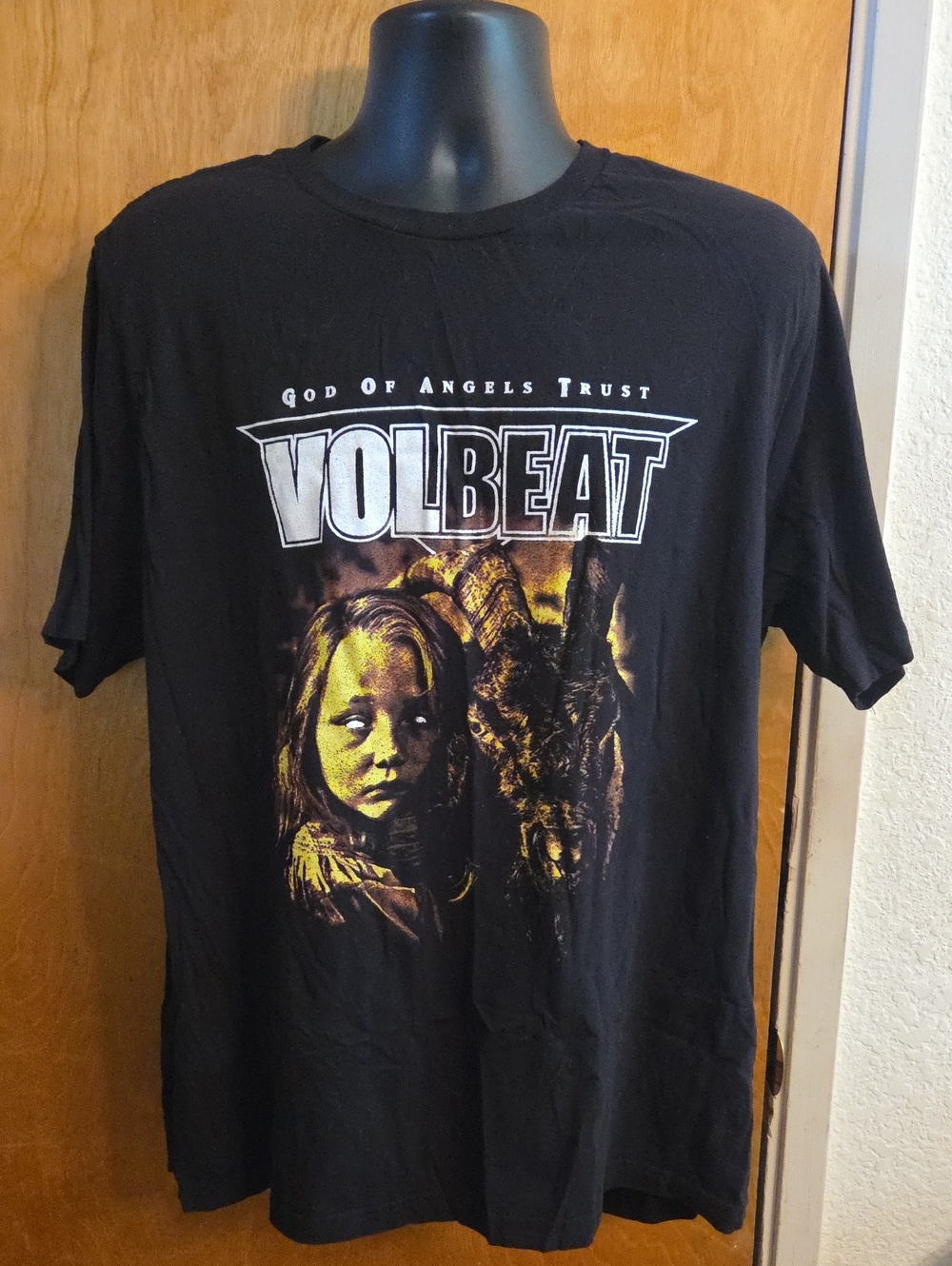 Volbeat God Of Angels Trust Concert Tshirt Size XXL